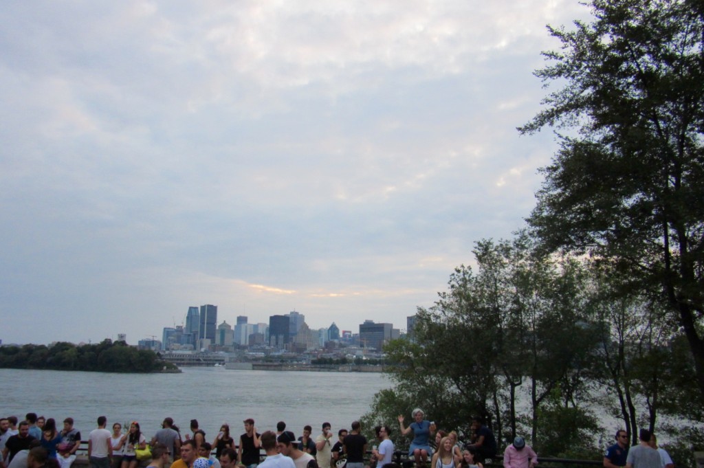 View of Montreal from the Parc Jean Drapeau