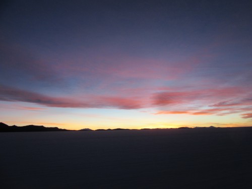 Uyuni sunset