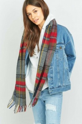 Tartan scarf 