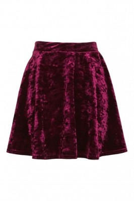 Velvet skirt 